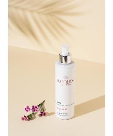 Eloquor RegeneLift Anti-Aging Body Lotion SPF 50 Firming Hydrating & Brightening Moisturiser Non-Greasy & Antioxidant-Rich Targets Wrinkles & Smooths Crepey Skin 200ml - Buy Online on GoSupps.com