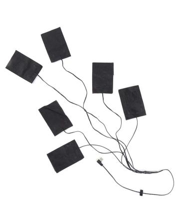 Heating Pad for Clothes USB Electric Fabric Heater Portable Washable Winter Outdoor Vest Heating Pad