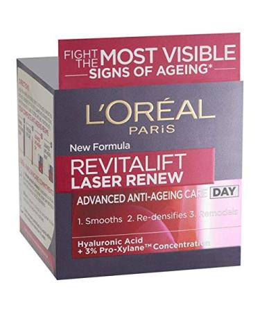 L'Oreal Paris 2 x LOreal Paris Revitalift Laser Renew Day Cream 50ml