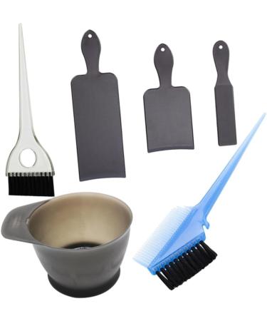Angoily 1 Set Salon Hair Color Kit Mesh Make up Bag Hair Tinting Bowl Hair Coloring Bowl Hairdressing Brush Scissor Bumper Coloring Board Hair Coloring Combs Hair Dye Tool Kit - Buy Online on GoSupps.com