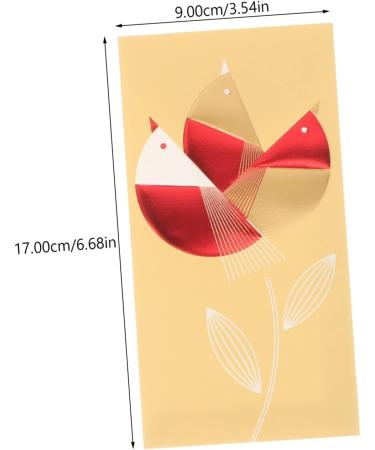 ABOOFAN 36 Pcs 2023 Year of The Rabbit Red Packets 2023 Zodiac Red Packet Money Packet Chinese Hongbao 2023 Chinese Red Money Envelope 2023 Spring Festival Red Bag Asia Paper Chinese Style - Buy Online on GoSupps.com