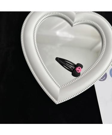Limtula Cute Bowknot Skull Shape Hairpins Hot Girls Snap Hair Clip Spring Hair Clip for Woman Ponytail Side Hair Clip Purple - Buy Online on GoSupps.com