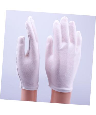 minkissy 18 Pairs Hand Care Cotton for Dry Hands Cosmetic Moisturizing Hand Lab Working Spa Hydrating White Thick Section - Buy Online on GoSupps.com