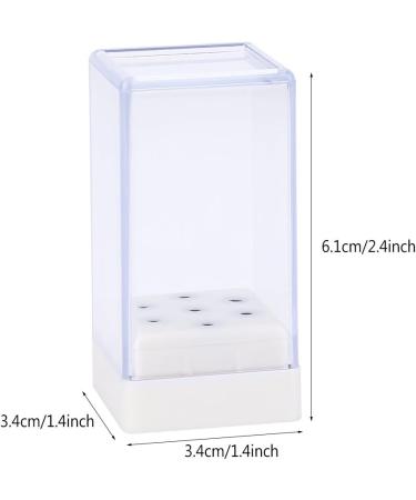 Yuyte 7 Holes Nail Drill Heads Bits Holder Organizer Box Container for Nail Grinding Heads Display - Buy Online on GoSupps.com