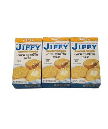 Jiffy Americas Favorite Honey Cornbread Muffin Mix - 3 Pack