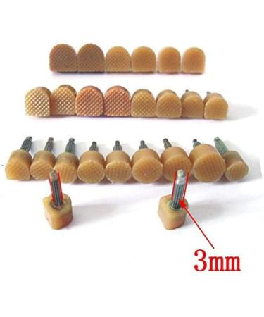 6 Pairs U-Shaped High Heel Non-Slip Tip Cap Protectors - Beige (2 Pairs Each for 8mm/9mm/10mm) | Shoe Repair Pads Cups for Noise Reduction - Buy Online on GoSupps.com
