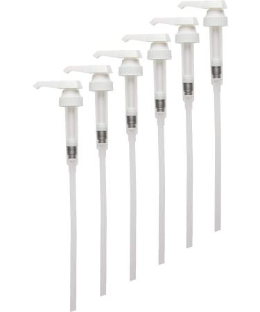 Syrup Pump for Torani 750ml Bottle 6 Pack 6 Count (Pack of 1)