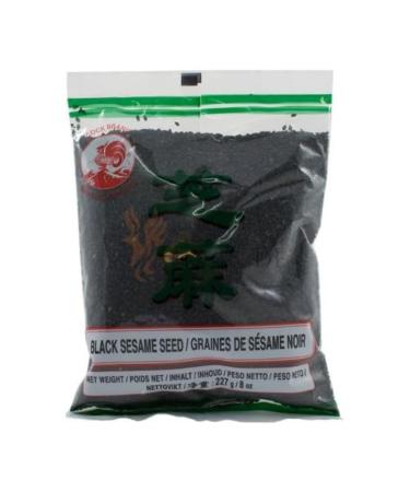 Cock black sesame seeds, pack of 5 (5 x 227g unit)