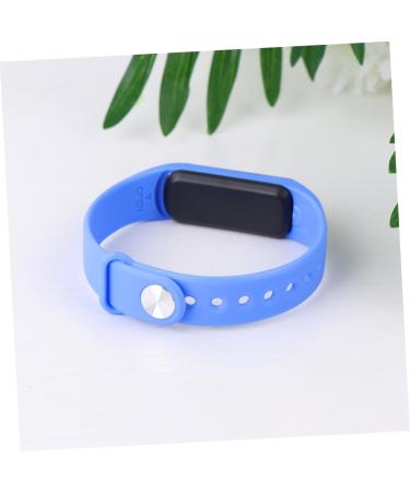 Buy BESPORNBLE Smart Bracelet for Kids | Waterproof GPS Tracker Watch Silicone Fitness Band for Child Safety - Blue 23*2cm - Buy Online on GoSupps.com