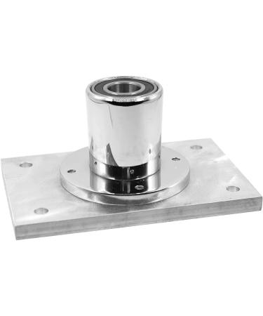 PRIORMAN Pole Dance Fixed Plange Plate - Ceiling Mount for Pole Dancing | Rectangular Pole Top Plate for Safety and Stability - Buy Online on GoSupps.com