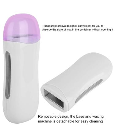 Depilating Wax Warmer Kit - Roll-On Hair Removal for Women & Men | Fast & Effective Waxing for Arms Legs Armpits & Bikini - Buy Online on GoSupps.com