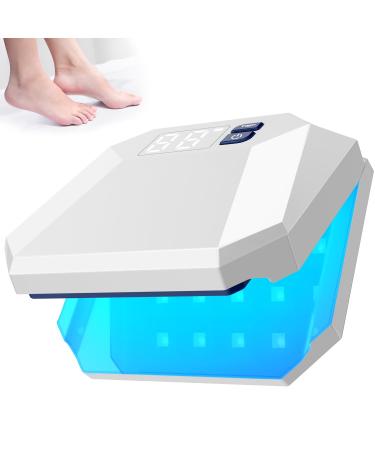 Nail Fungus Cleaning Device for Multiple fingers 905nm Infrared Light + 470nm Blue Light Highly Effective Treatment for Home Use Treat and effectively prevent (Blue)