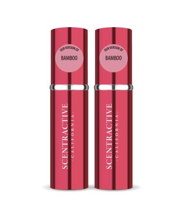 CA Perfume Impression of Bamboo For Women Replica Version Fragrance Dupes Concentrated Long Lasting Eau de Parfum Spray Refillable Atomizer Bottle 0.17 Fl Oz/5ml-X2 GCC BAMBOO IMPRESSION 0.34 Fl Oz (Pack of 1)