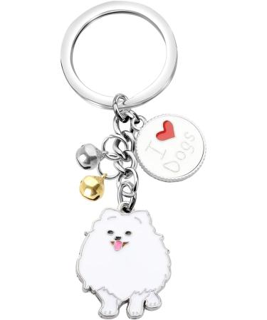 Ensianth Dog Keychain - Perfect Gifts for Dog Lovers | Puppy Paw Print Keyring for Dog Owners | Ideal Dog Mom & Dad Gift - Buy Online on GoSupps.com