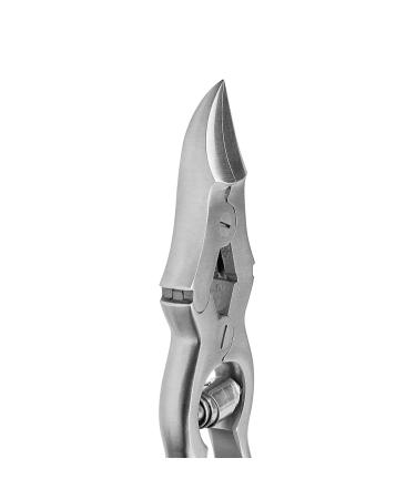 MILLY German Steel Professional Toenail Clippers for Thick and Hard Toenails - Heavy-Duty Hammer Forged Design (Silver) - Buy Online on GoSupps.com