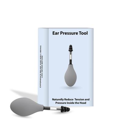 Ear Pressure Relief Device Migraine Relief Naturelly Ear Pressure Adjuster Non-Invasive Balance Brain Responses Perfect for Post-Flying Discomfort