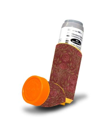 MightySkins Skin for Proventil HFA Asthma Inhaler - Paper Flowers | Protective Durable and Unique Vinyl Decal wrap Cover | Easy to Apply Remove and Change Styles | Made in The USA