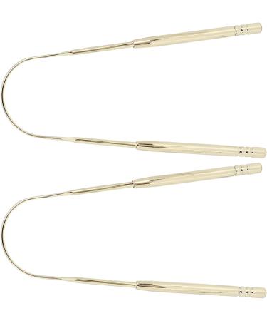 Buy Verdant Touch Tongue Scraper - Stainless Steel U-Shaped Tongue Cleaner (2 Pack) for Ultimate Oral Care & Hygiene | International Shipping Available - Buy Online on GoSupps.com