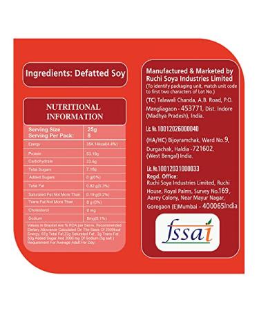 Nutrela Soya Chunks 200g: High-Quality Protein Source for Healthy Meals - Buy Online on GoSupps.com