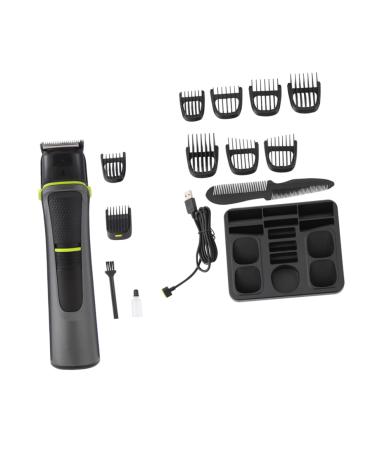 Hemoton 1 Set Hair Clipper Set Trimmers for Men Mens Hair Trimmer Mens Trimmer Electric Shavers Hair Trimmers Electric Haircut Kit Men Suit Stainless Steel Combination Multifunction