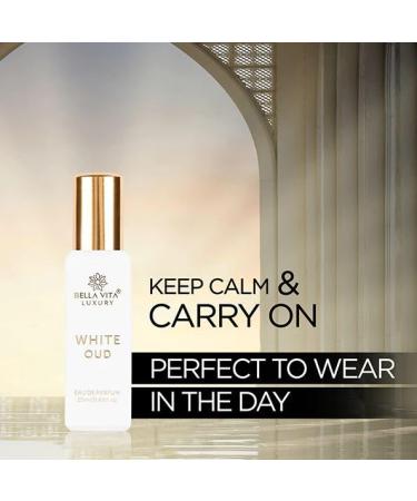 Long Lasting White Oud Eau De Parfum Luxury Perfume for Men and Women with Orange Fressia & Tobacco|Woody EDP Fragrance Scent 20ml - Buy Online on GoSupps.com