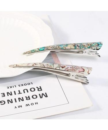 Livekiy 6 Pcs Alligator Hair Clips - Non-Slip 5.5 inch Duckbill Metal Clips for Women's Thick & Thin Hair - Gold - Buy Online on GoSupps.com