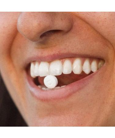 Bamboo Toothpaste Tablets for Adults | 80 Natural Vegan & Plastic-Free Pills | Eco-Friendly Fluoride Dental Care - Buy Online on GoSupps.com