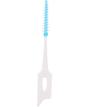 Adascal Double Interdental Brush - 160 Soft Silicone Toothpicks for Effective Dental Care | Blue Interdental Cleaning Stick - Buy Online on GoSupps.com