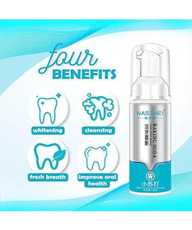 Deep Cleaning Foam Toothpaste - Whitening & Intensive Stain Removal | 60ml Teeth Whitening Solution - Buy Online on GoSupps.com
