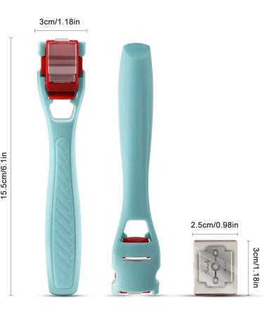 BEZOX Callus Shaver for Feet - Foot Razor with Dander Container and 10 Replaceable Pedicure Blades - Buy Online on GoSupps.com