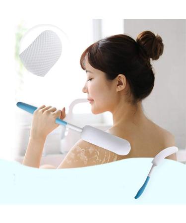 Silicone Shower Brush & Back Scrubber - Long Handle Body Scrub for Bath - International Shipping - Buy Online on GoSupps.com