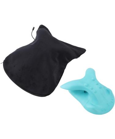 Electric Heated Neck Stretcher | Cervical Neck Relief Device | Home Use with Removable Pad - Buy Online on GoSupps.com