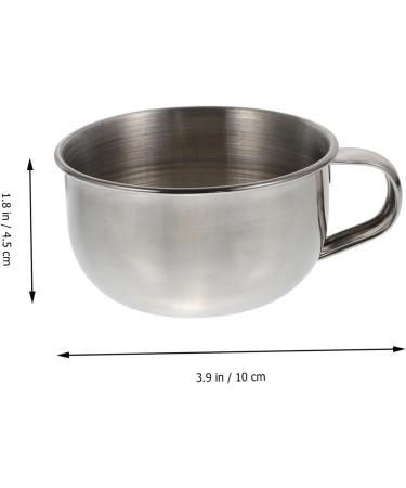Magiclulu Stainless Steel Razor Soap Shell | Long-Lasting Rust-Free Shaving Bowl for Men - Buy Online on GoSupps.com