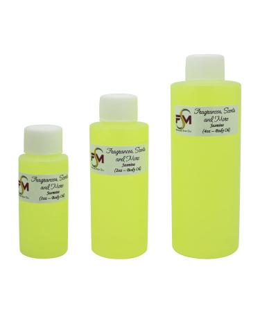 Jasmine Fragrance Oil - 3 Bottles 0.33 Fl Oz Glass Roll On (10ml) 0.33 Fl Oz (Pack of 3)