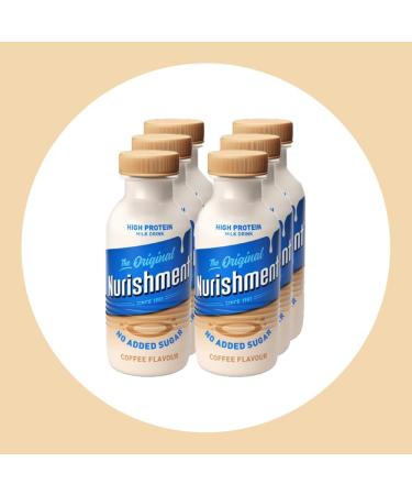 Nurishment No Added Sugar Milk Drink 6x330ml (Coffee) - Buy Online on GoSupps.com