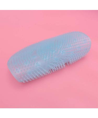 Exceart Bathroom Massage Pad - Silicone Foot Scrubber Mat for Shower & Laundry | Foot Rub & Clean | Blue - Buy Online on GoSupps.com