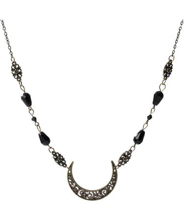 Shop Jovono Boho Head Chain - Water Drop & Hollow Pattern Hair Accessory for Women & Girls - Bronze & Black - Buy Online on GoSupps.com