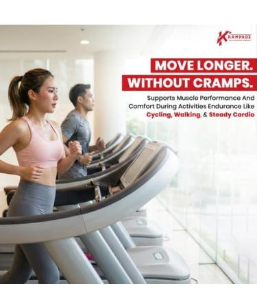 Krampade High Potassium Electrolytes Powder Zero Sugar Lemon Lime 4180mg Electrolytes 2000mg Potassium Cramp Relief & Prevention Cellular Hydration Better Endurance & Recovery Keto 50 Servings - Buy Online on GoSupps.com