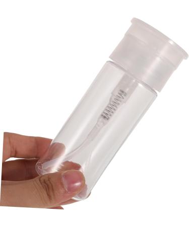 PLAFOPE 1 Set Nail Polish Remover Bottle Travel Empty Pump Bottle Empty Bottle Push down Pump Bottle Travel Bottle Liquid Press Pumping Makeup Remover Bottle White Pp - Buy Online on GoSupps.com