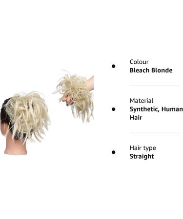 Fashion Tousled Hair Extensions Scrunchie in Brown and Blonde - Instant Ponytail Wig for a Stylish Updo - Buy Online on GoSupps.com
