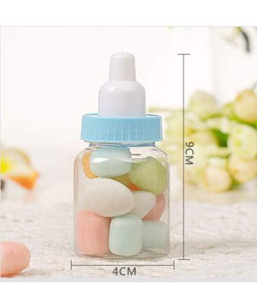 Tiptop Home Baby Show Candy Bottle  12pcs Fillable Mini Baby Candy Bottle Gift Box for Baby Shower Favors. - Buy Online on GoSupps.com
