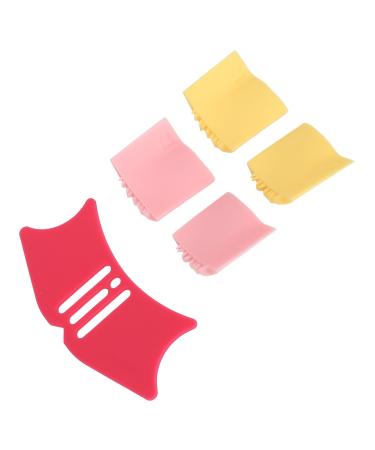 Makeup Tool Set Silicone Eyeliner Tool Nose Contour Stencil Mascara Protector for Beginners