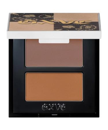 GXVE BY GWEN STEFANI Pick It Up Cream Contour & Talc-Free Powder Bronzer Duo Smokin'