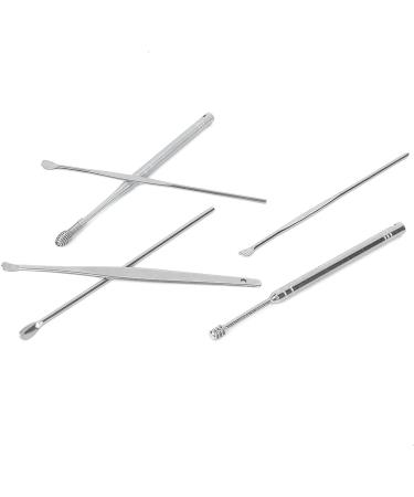 HEITIGN Wax Pick Set - 6pcs Stainless Steel Ear Wax Remover with Box - Buy Online on GoSupps.com