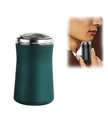 Buy Mini Electric Razor for Men - Portable Rechargeable & Washable Electric Shaver in Ink Green - Buy Online on GoSupps.com