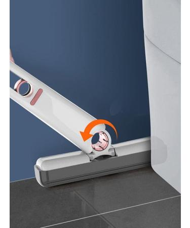 ASTRL Mini Mop | Mini Portable Short Mop Self-Squeeze Glass Wiper | Hand Wash-Free Strong Absorbent Lazy Cleaning System for Desktops Windowpanes Tablewares White Suit*2 - Buy Online on GoSupps.com