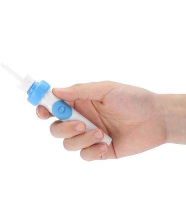 Ear Cleaning Tool Blue + White Safe Ear Wax Remover Portable Lightweight Ear Wax Cleaner for Kids for Adults - Buy Online on GoSupps.com