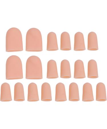 Gel Toe Caps - 10 Pairs Toe Protectors for Big Toe, Blister, Corn, Callus, Ingrown Toenails - Buy Online on GoSupps.com