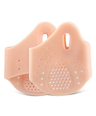 Asieit midfoot cushion foot and finger protection proofreading pain relief soft and breathable suitable 1 pair of toe spreader pedicure foot care tools for bale toes and overlap medium