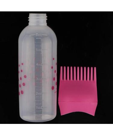 Frcolor 2-Piece Root Care Comb & Applicator Bottle for Hair Dye | Essential Hair Coloring Tools in Rosa - Perfect for Scalp Treatment - Buy Online on GoSupps.com